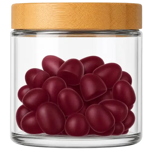 FREE Bamboo Glass Jar