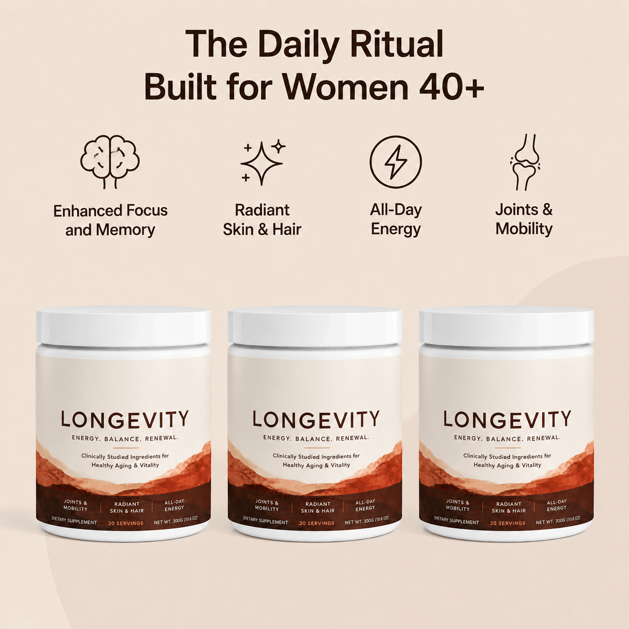 Haura Ritual | Micronized Creatine Longevity Blend