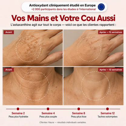 HAURA | Astaxanthine Pure – Estompe Les Taches Brunes & Raffermit La Peau