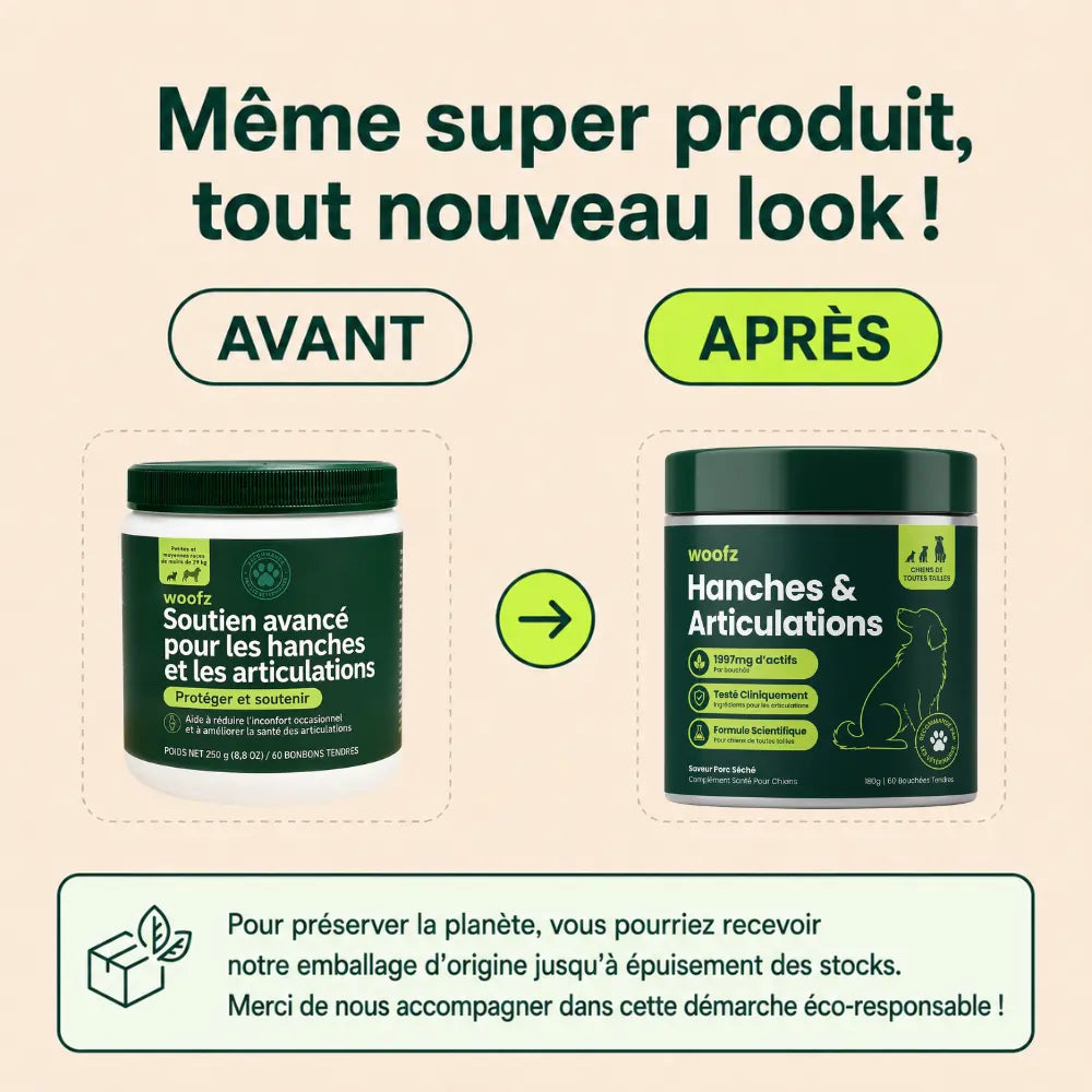 Bouchées Tendres pour Hanches et Articulations