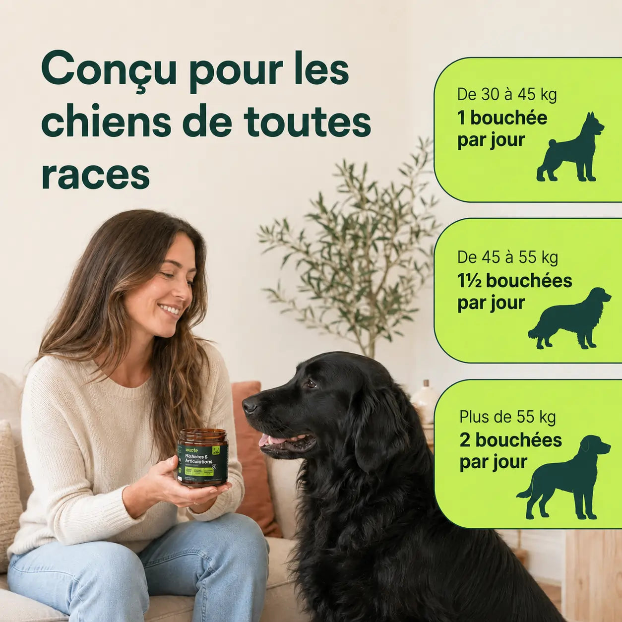 Bouchées Tendres pour Hanches et Articulations