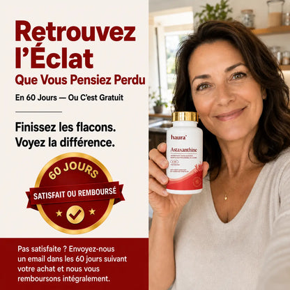 HAURA | Astaxanthine Pure – Estompe Les Taches Brunes & Raffermit La Peau