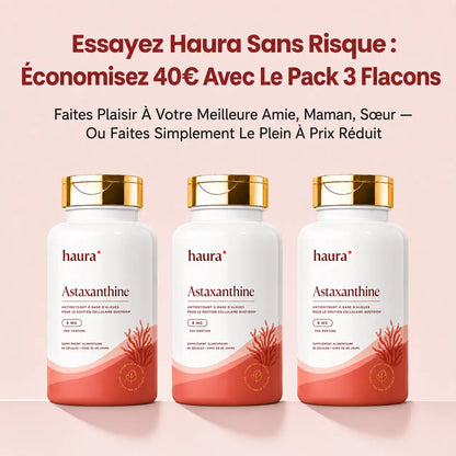 HAURA | Astaxanthine Pure – Estompe Les Taches Brunes & Raffermit La Peau