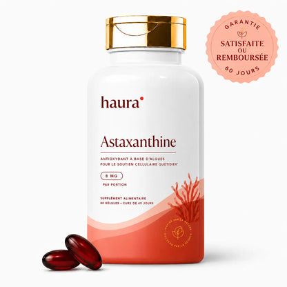 HAURA | Astaxanthine Pure – Estompe Les Taches Brunes & Raffermit La Peau