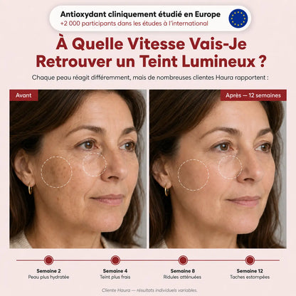 HAURA | Astaxanthine Pure – Estompe Les Taches Brunes & Raffermit La Peau