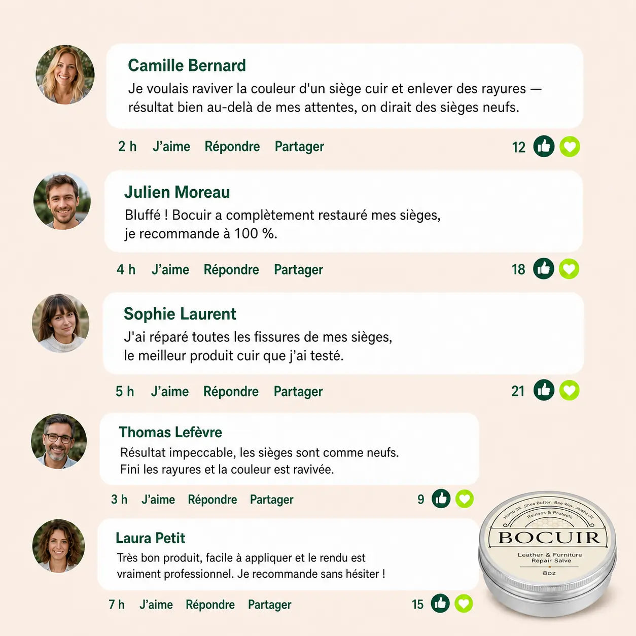 Bocuir - Rénovation Du Cuir Rapide et Simple